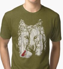 Little Red Woods Run Tri-blend T-Shirt
