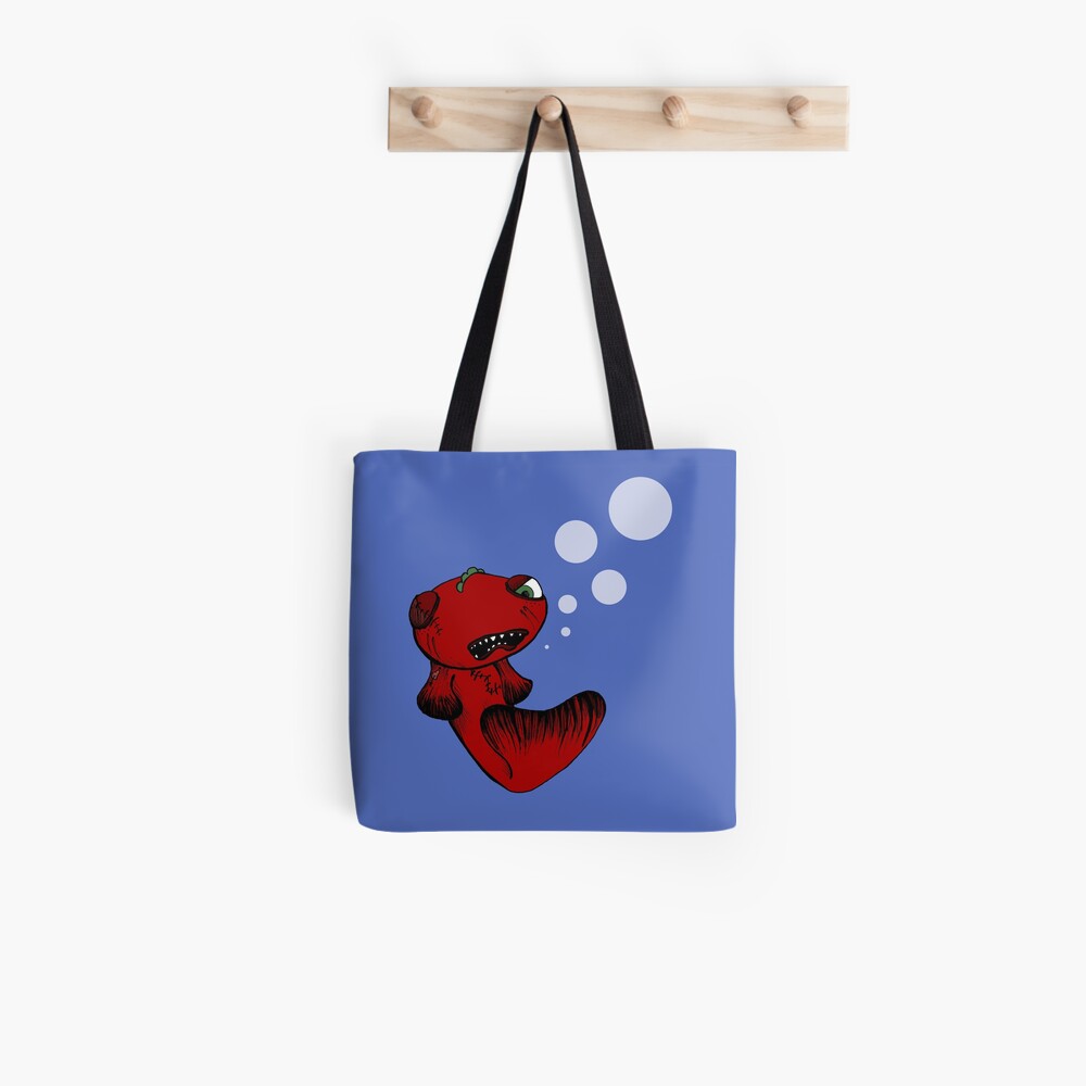 Grumpy fish Tote Bag