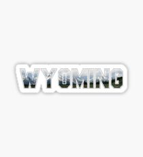 Wyoming - Grand Teton national park Sticker