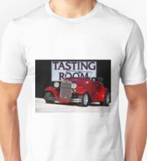 1930 Ford Model A Roadster 'Tasting Room' Unisex T-Shirt