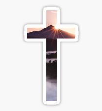 Christian Cross Sticker