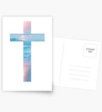 Christian Cross Postcards