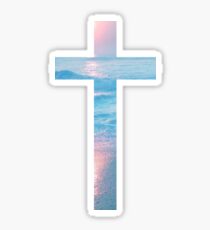 Christian Cross Sticker
