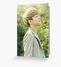 EXO - Chen - ( Nature Republic ) Greeting Card