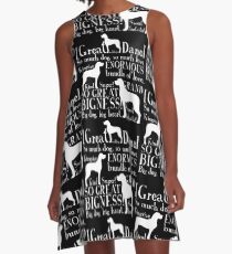 Great Dane white A-Line Dress