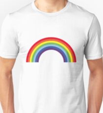 Rainbow / Arc-En-Ciel / Arcoíris / Regenbogen (7 Colors) Unisex T-Shirt