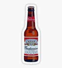 Budweiser Bottle Sticker