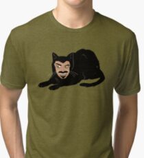 Vlad the Cat (Gray) Tri-blend T-Shirt