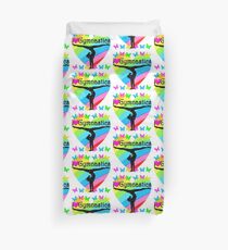 PRETTY HEART I LOVE GYMNASTICS DESIGN Duvet Cover