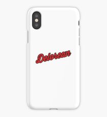 Delorean iPhone Case/Skin