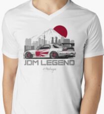 RX7. JDM Legend Men's V-Neck T-Shirt