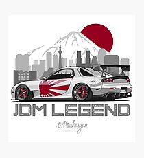 RX7. JDM Legend Photographic Print