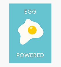 Egg Powered Photographic Print