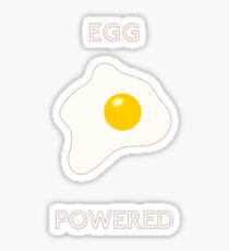 Egg Powered Sticker