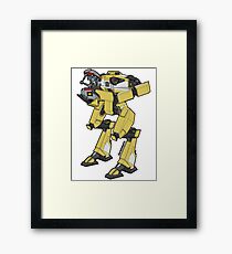 Gortys x Loader Bot Framed Print