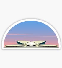 Pegatina TWA Flight Center en JFK International