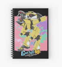 Gortys x Loader Bot (Smashcard) - Pink Spiral Notebook