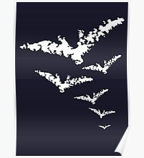 Chalk Bats Poster