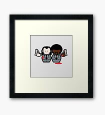 Jules and Vincent- Pulp Fiction Framed Print