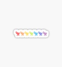 ROYGBIV Dodo Sticker