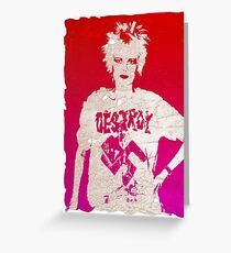 Destroy Viv Greeting Card