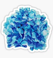 Hydrangea Sticker