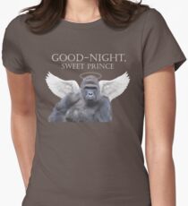 Good-Night, Sweet Harambe Women's Fitted T-Shirt