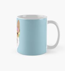 Corgi-Blumenkind Tasse (Standard)