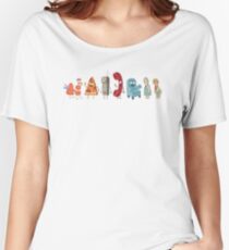 Rick and Morty mini-characters Women's Relaxed Fit T-Shirt
