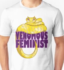 Giftige Feministin Slim Fit T-Shirt
