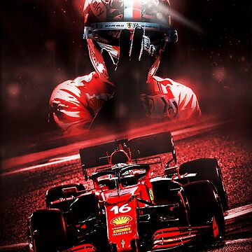 F1 Charles Leclerc 16-425E6 Poster for Sale by TigerWoodsd