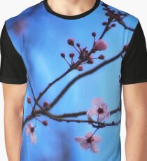 Blossom in Blue Graphic T-Shirt