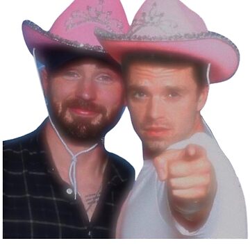 Artwork thumbnail, Chris Evans & Sebastian Stan by DinoMars