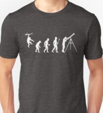 Funny Evolution Of Man Astronomy Unisex T-Shirt