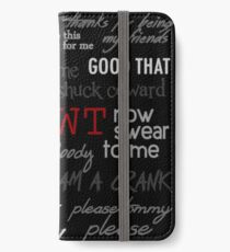 Memorial to Newt iPhone Wallet/Case/Skin