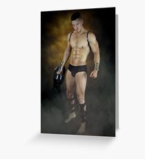 male nude art 2 Greeting Card
