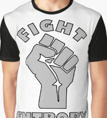 KÄMPFEN ENTTROPFEN Grafik T-Shirt