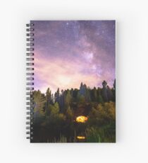 Galaxy Night Spiral Notebook