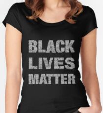 Black Lives Matter Women's Fitted Scoop T-Shirt