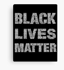 Black Lives Matter Canvas Print