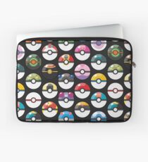 Pokemon Pokeball Schwarz Laptoptasche