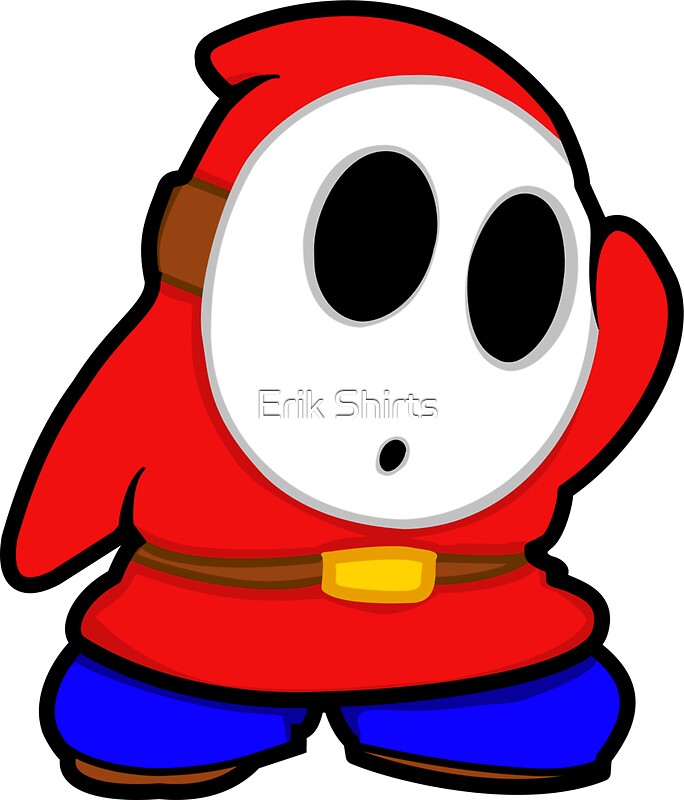 Shy Guy: Stickers | Redbubble