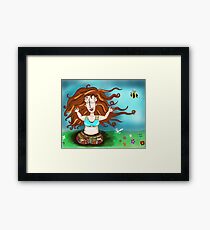 Peaceful Pagan Framed Print