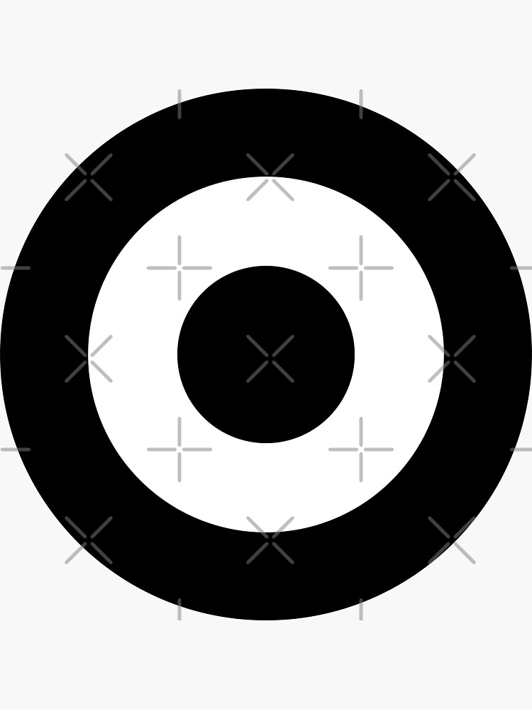 Black & White Mod Roundel by Garaga
