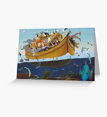 Noah's Ark Greeting Card