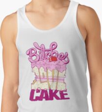 Bitches Love Cake Men's Tank Top