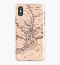 Vintage Map of South Carolina (1690) iPhone Case