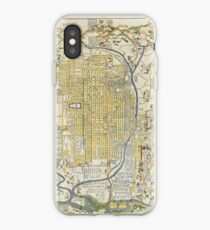 Vintage Karte von Kyoto Japan (1696) iPhone-Hülle & Cover