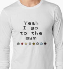 Pokemon gym- Johto Long Sleeve T-Shirt