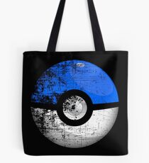 Destroyed Pokemon Go Team Blue Pokeball Tote Bag
